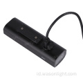 IPX5 Waterproof 5W XPG 4 Mode Balok Lebar Ultra Cerah Panjang Baterai Bertahan Hidup USB Lampu Depan Sepeda Aluminium Isi Ulang
